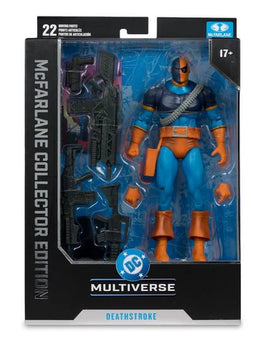 Deathstroke Collector Edition (DC Multiverse, McFarlane) SEALED - Bitz & Buttons