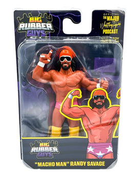 Macho Man Randy Savage Orange Trunks (Große Gummitypen, Podcast der wichtigsten Wrestling-Figuren)