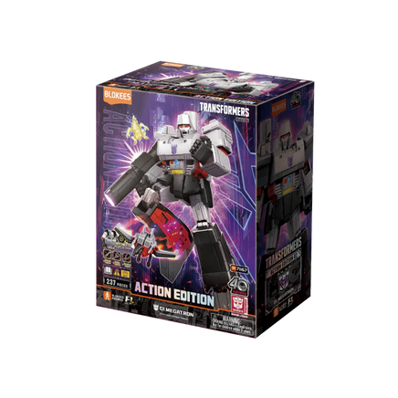 Megatron G1 (Transformers Action Edition , Blokees) SEALED - Bitz & Buttons
