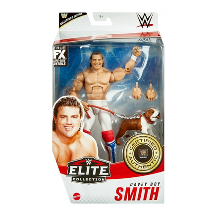 Davey Boy Smith with Matilda (WWE Elite, Mattel) **SEALED** - Bitz & Buttons