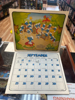 16 Month Calender -1982/1983- (Vintage Smurfs, Schleich Peyo)