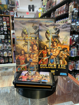 Golden Axe III Japanese (Sega Genesis Mega Drive, Vintage Video Games) COMPLETE - Bitz & Buttons