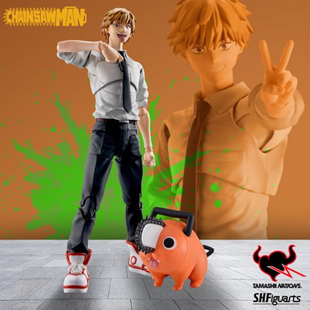 Denji & Pochita (Bandai SH Figuarts, Chainsaw Man) SEALED - Bitz & Buttons