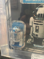 R2-D2 Artoo Detoo 12A Back (Vintage Star Wars, Kenner) GRADED - Bitz & Buttons