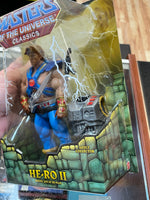 Hero II (MOTU Classics, Masters Of The Universe, Mattel) **SEALED**