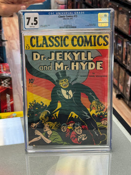 Dr.Jekyll & Mr. Hyde #13 (CGC Graded 7.5 White Pages, Classic Comics)