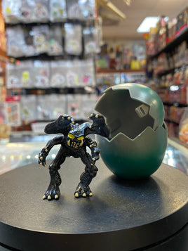 Four Arm Alien with Egg (Vintage Micro Alien Hunters,Trendmasters) COMPLETE - Bitz & Buttons