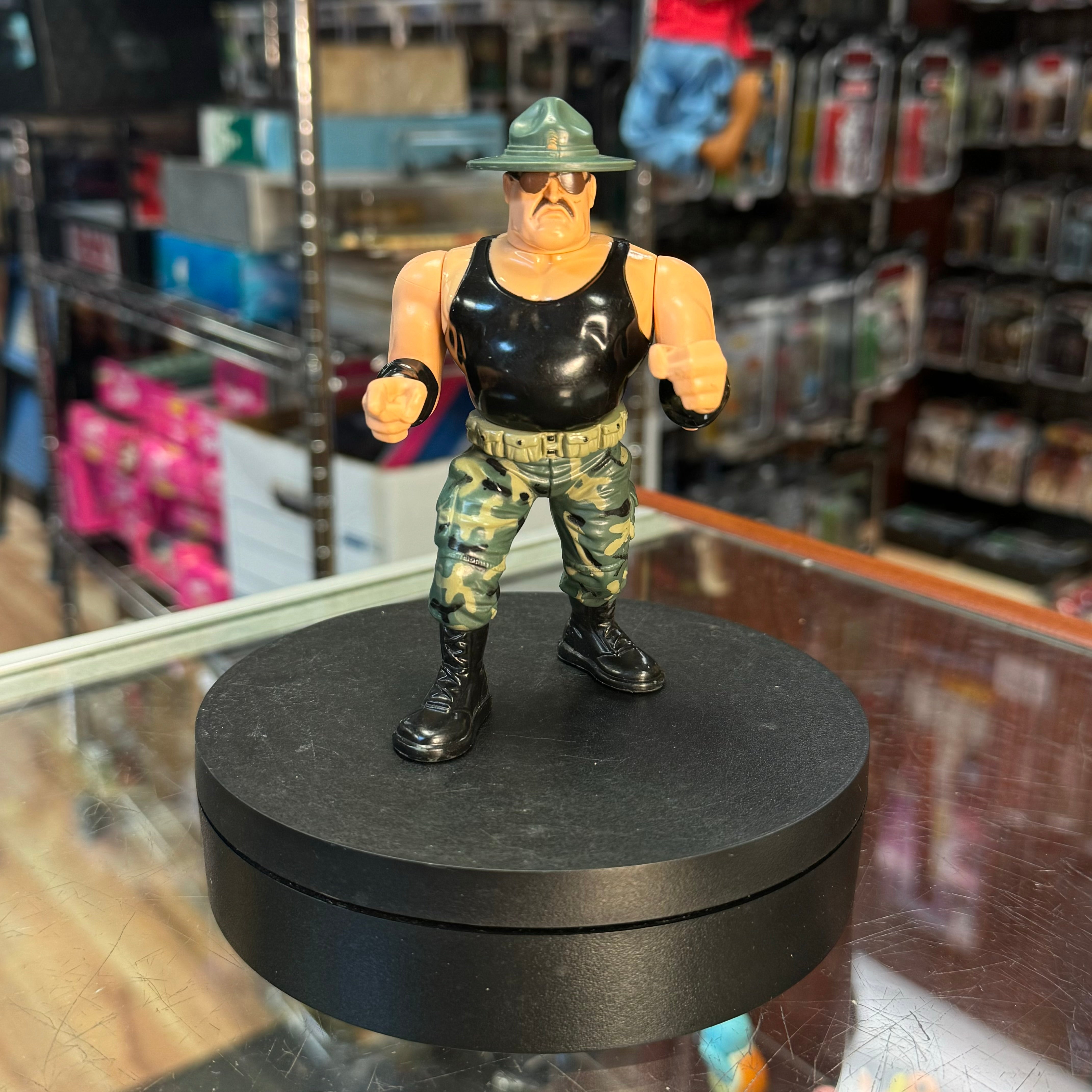 Sgt Slaughter 5378 (Vintage WWF WWE, Hasbro)| Bitz & Buttons