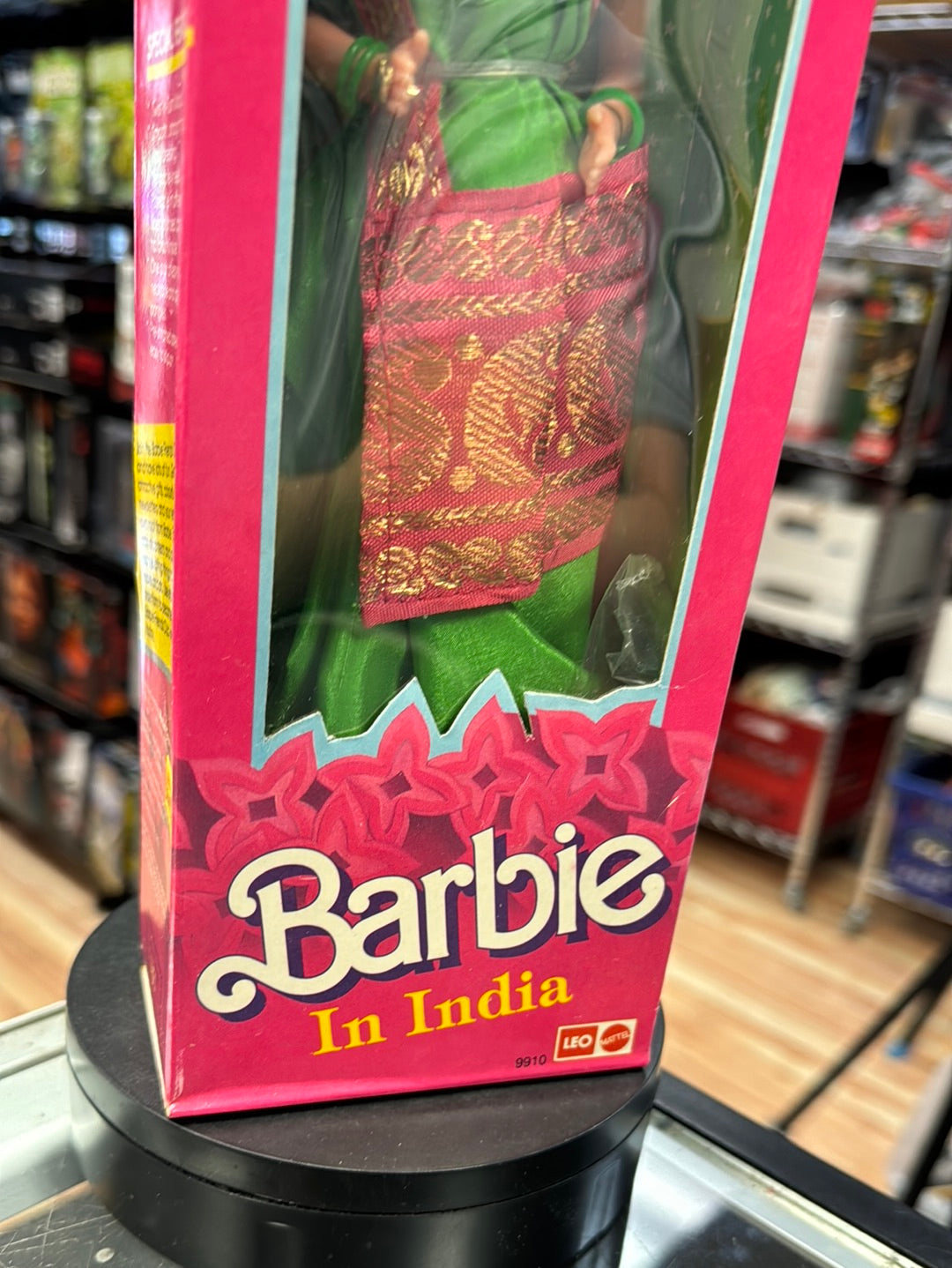 Green Dress Barbie In India 9910 (Vintage Barbie, Leo Mattel)| Bitz & Buttons Green Dress Barbie In India 9910 (Vintage Barbie, Leo Mattel)| Bitz & Buttons
