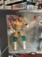 Blood & Guts: CM Punk & MJF  (AEW Unmatched Collection, Jazwares) **SEALED** - Bitz & Buttons