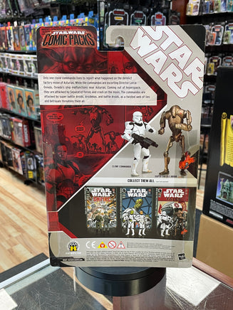 Tales Clone Commando & Super Battle Droid #22 (Star Wars Comic Packs, Dark Horse, Hasbro) SEALED - Bitz & Buttons
