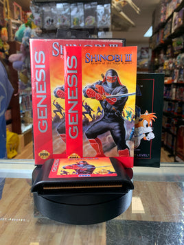 Shinobi III: Return of the Ninja Master (Sega Genesis, Vintage Video Games) COMPLETE - Bitz & Buttons