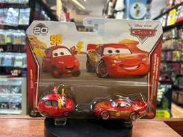 Maddy Mcgear & Lightning McQueen (Pixar Cars, Mattel Diecast) **SEALED**