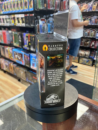 Orange Velociraptor (Jurassic Park Hammond Collection, Mattel) SEALED - Bitz & Buttons