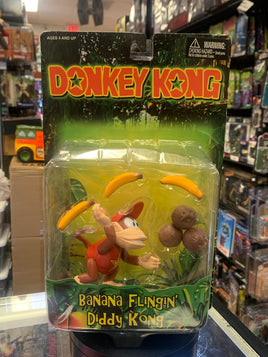 Banana Flingin Diddy Kong (Donkey Kong, Nintendo)