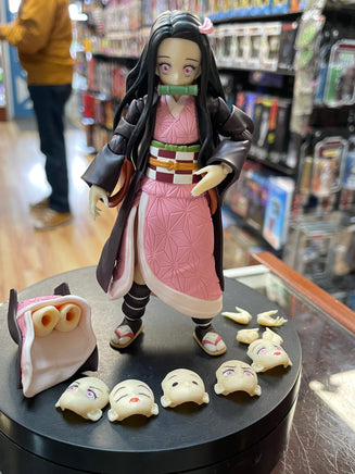 Nezuko Kamado With Accessories (Bandai SH Figuarts , Demon Slayer) - Bitz & Buttons