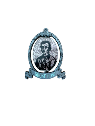 Ghost Host Spinner (Walt Disney World, Pin Traders) - Bitz & Buttons