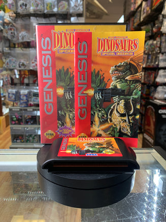 Dinosaurs For Hire (Sega Genesis, Vintage Video Games) COMPLETE - Bitz & Buttons