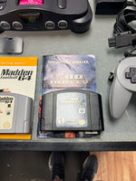 N64 Console Lot with WWF No Mercy & Madden (Nintendo NES, Vintage Video Games)