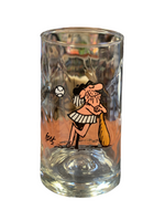 Caveman With Ball & Bat (Vintage Happy Meal Glasses, Arby’s) - Bitz & Buttons