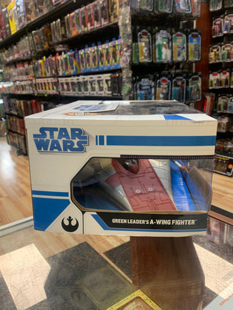 Green Leader's A-Wing Fighter (Star Wars Clone Wars, Hasbro) SEALED - Bitz & Buttons