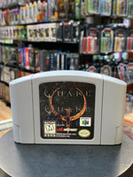 Quake (N64 Nintendo, Video Game) **TESTED**