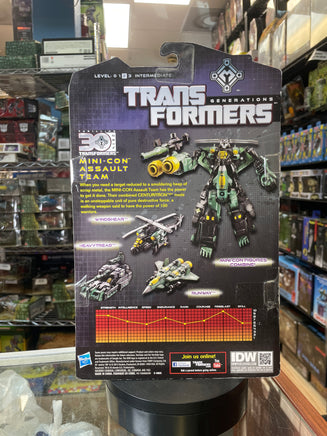 MiniCon Assault Team Deluxe Class (Transformers Generations Thrilling 30, Hasbro) - Bitz & Buttons