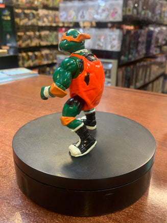 Orange Variant Shell Slammin’ Mike MTW 0650 (Vintage TMNT Ninja Turtles, Playmates) **COMPLETE** - Bitz & Buttons