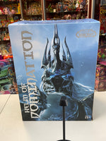 Helm of Domination Lich King Statue (Blizzard, World Of Warcraft) OPEN BOX - Bitz & Buttons