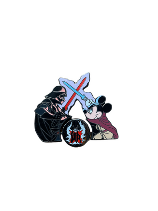 Mickey Mouse lightsaber Dual (Walt Disney World, Pin Traders) - Bitz & Buttons