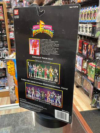 Auto Morphin Metallic White Ranger (Vintage MMPR Power Rangers, Bandai) **SEALED** - Bitz & Buttons