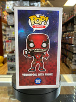 Venompool with Phone #302 (Funko Pop, Marvel)  EXCLUSIVE - Bitz & Buttons
