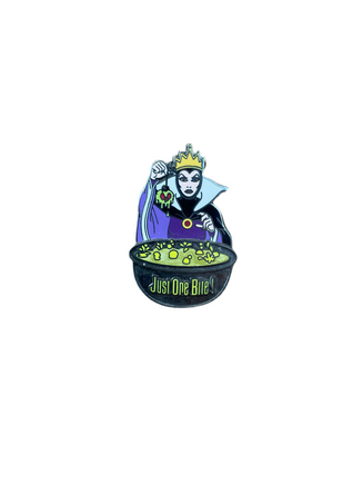 Just One Bite the Evil Queen(Walt Disney World, Pin Traders) - Bitz & Buttons