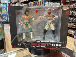 Blood & Guts: CM Punk & MJF  (AEW Unmatched Collection, Jazwares) **SEALED** - Bitz & Buttons