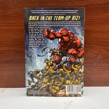 Spider-Man My Friends Can Beat Up Your Friends Hard Cover (Marvel, Comic Books) - Bitz & Buttons