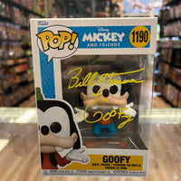 Goofy signed by Bill Farmer (Funko Pop! Disney) *JSA*