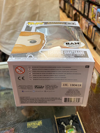 Tormund Giantsbane #53 (Funko Pop, Game of Thrones) EXCLUSIVE - Bitz & Buttons