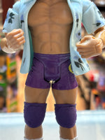 Carlito Purple Trunks & Flocked Hair (WWE Ruthless Aggression, Jakks Pacific)