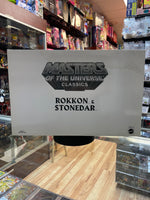 Stonedar & Rokkon (MOTU Classics, Mattel) **SEALED** - Bitz & Buttons