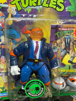 Universal Monsters Invisible Man Michaelangelo (Vintage TMNT Ninja Turtles, Playmates) SEALED - Bitz & Buttons