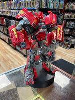 Red Ironhide Asia Exclusive Leader Class (Transformers Dark Of The Moon, Hasbro) INCOMPLETE