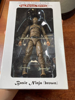 Basic Ninja -Brown- (Articulated Icons, Fwoosh) **SEALED**