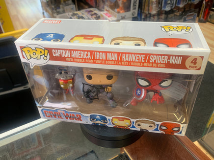 Hawkeye & Spiderman with Mini (Funko Pop, Marvel) EXCLUSIVE - Bitz & Buttons