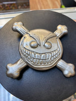 Smiley Psychotic Chaos Belt Buckle ( Vintage Lady Death) LOOSE - Bitz & Buttons