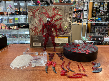 Carnage EX CLEAR VER. Limited Edition (Revoltech Amazing Yamaguchi, Marvel Spider-Man) COMPLETE - Bitz & Buttons