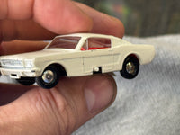 White Ford Mustang 8 Diecast (Vintage Matchbox, Lesney) - Bitz & Buttons