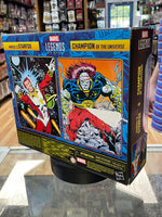 Starfox & Champion of the Universe (Marvel Legends, Hasbro) OPEN/COMPLETE - Bitz & Buttons