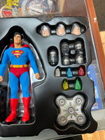 Man of Steel Superman (Mezco One:12, DC Comics) **COMPLETE**