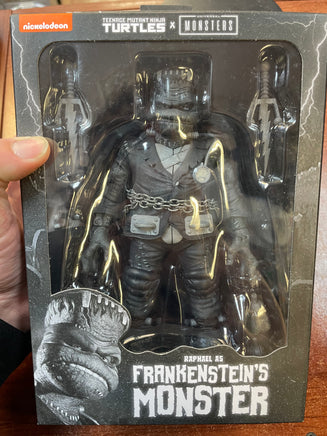 Raphael As Frankenstein -Black & White- (Neca, TMNT) **SEALED** - Bitz & Buttons