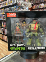 Robin & Raphael 2 Pack (Batman Vs Teenage Ninja Turtles, DC Collectibles) SEALED